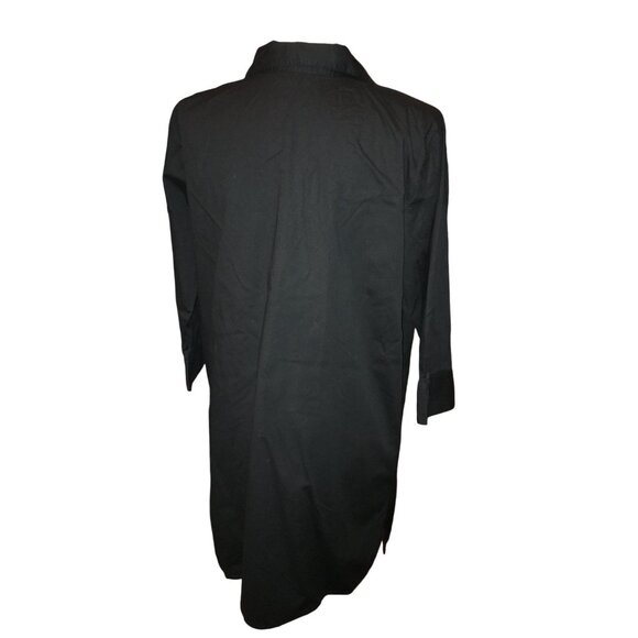 Old Navy Womens Black Button-Up Shirt Dress Size XL - Picture 3 of 6